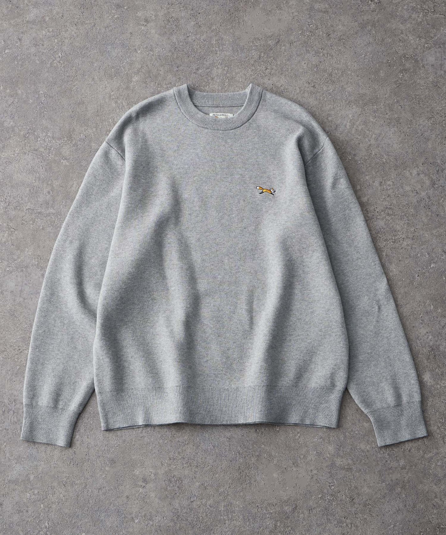 PENNEYS THE FOX Logo 狐狸刺繡寬版針織上衣