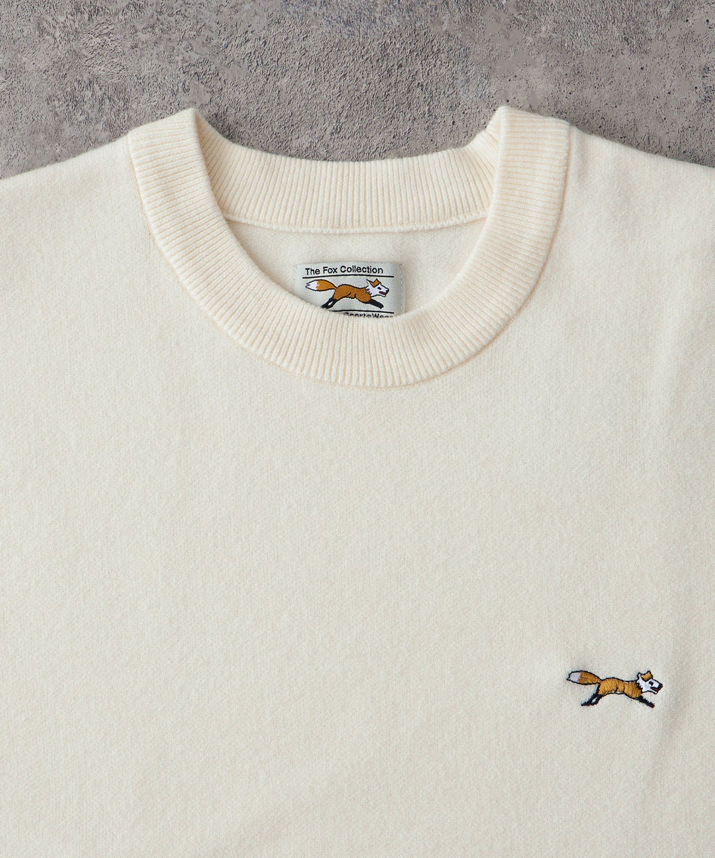 PENNEYS THE FOX Logo 狐狸刺繡寬版針織上衣