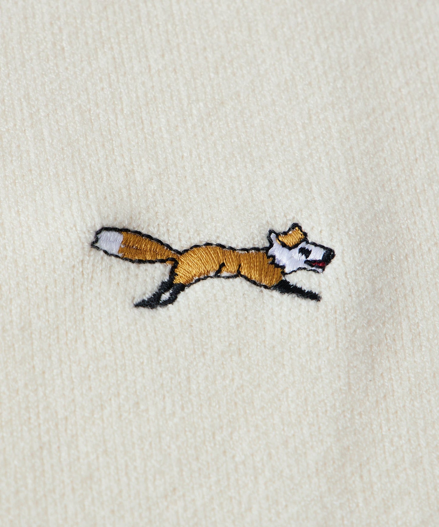 PENNEYS THE FOX Logo 狐狸刺繡寬版針織上衣