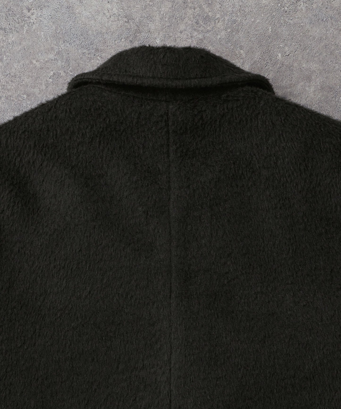 CIYOT-シヨウト- 長版雙排釦寬鬆毛呢大衣外套