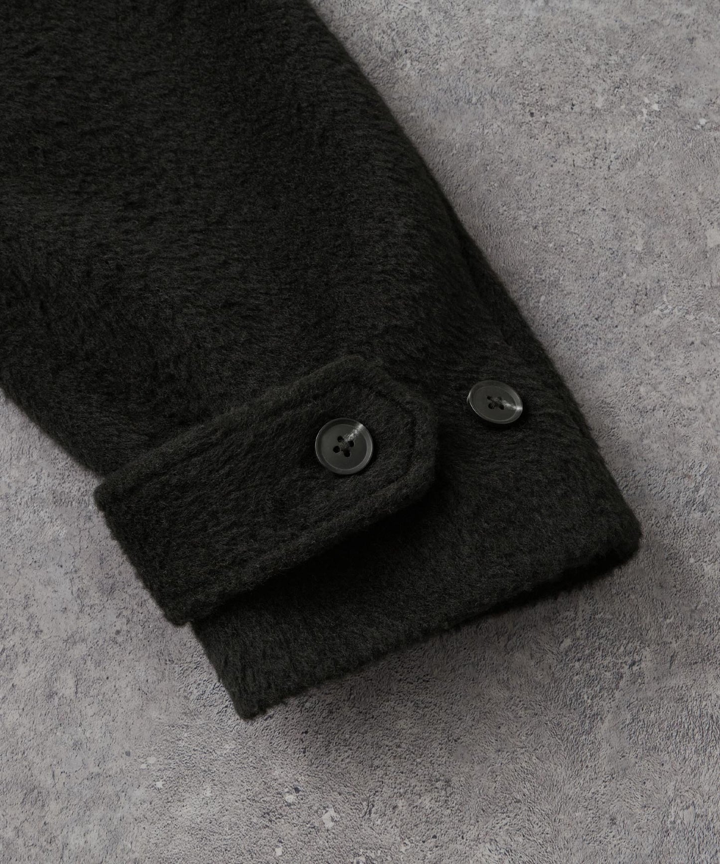 CIYOT-シヨウト- 長版雙排釦寬鬆毛呢大衣外套