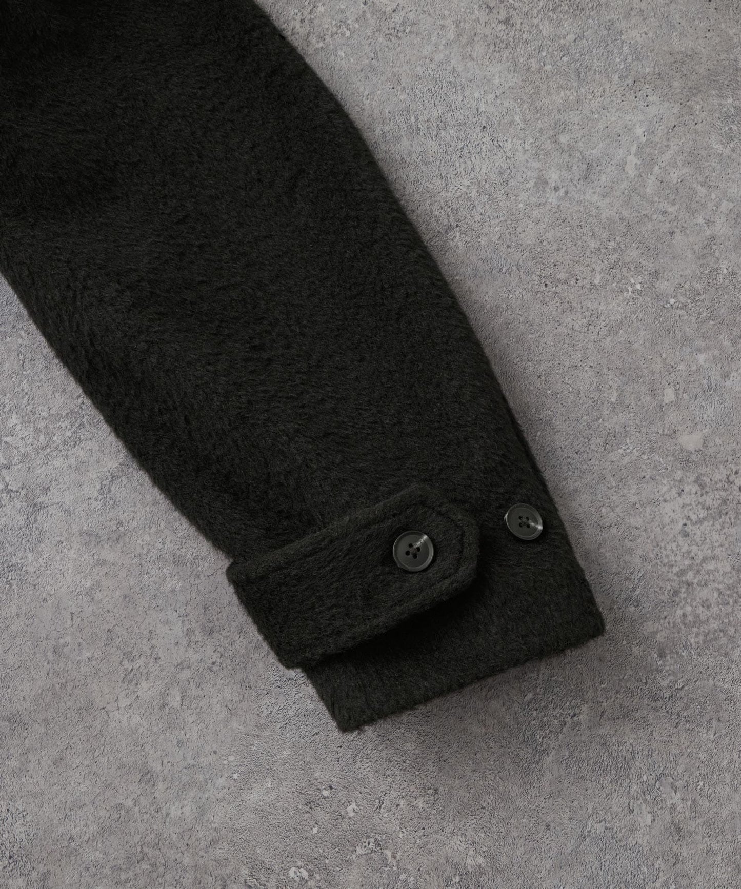 CIYOT-シヨウト- 長版雙排釦寬鬆毛呢大衣外套