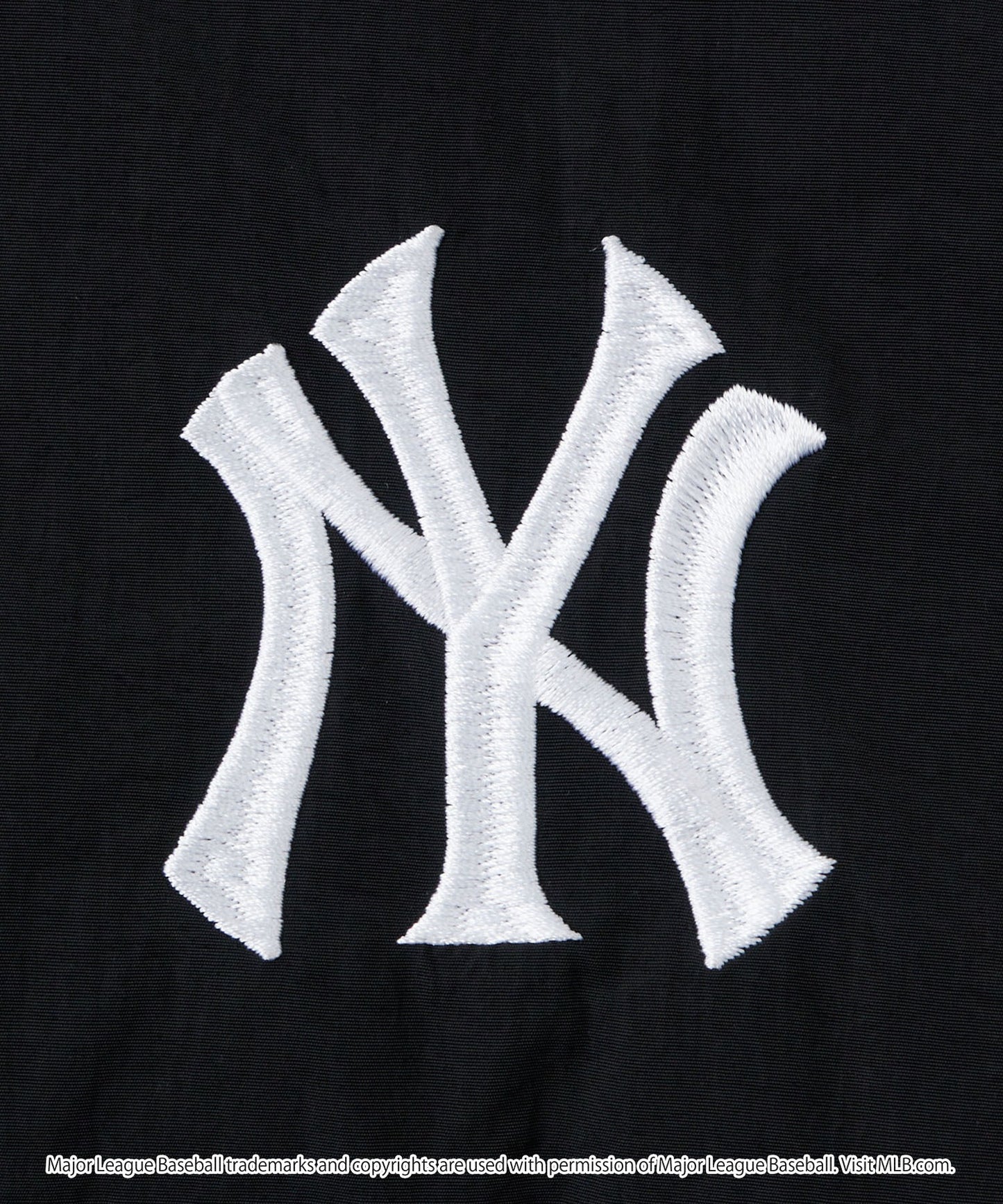 MLB限定LOGO刺繡2WAY可雙面穿寬版立領羽絨外套