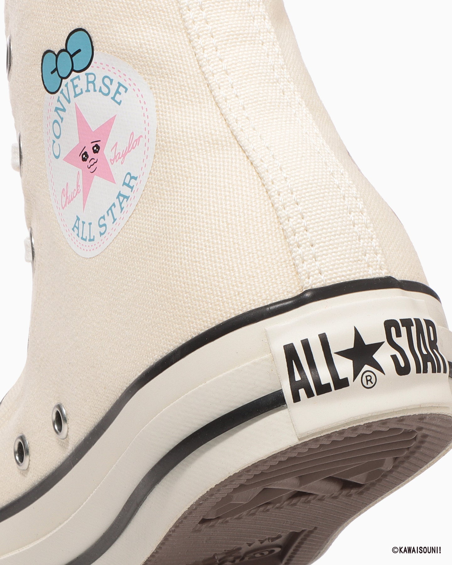 日本限定 CONVERSE X KAWAISOUNI! ALL STAR KM HI 聯名高筒帆布鞋