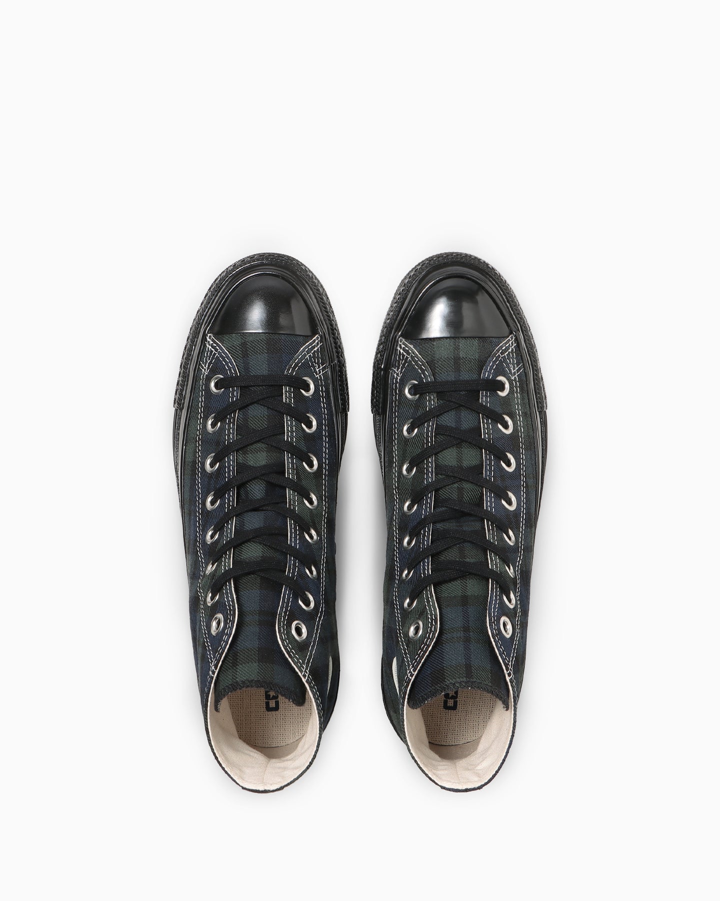 日本限定 CONVERSE ALL STAR AGED CK HI 格紋高筒帆布鞋