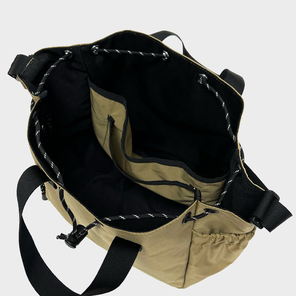 FREDRIK PACKERS 210D BLOOM SHOULDER *BLACK NAME 手提單肩包