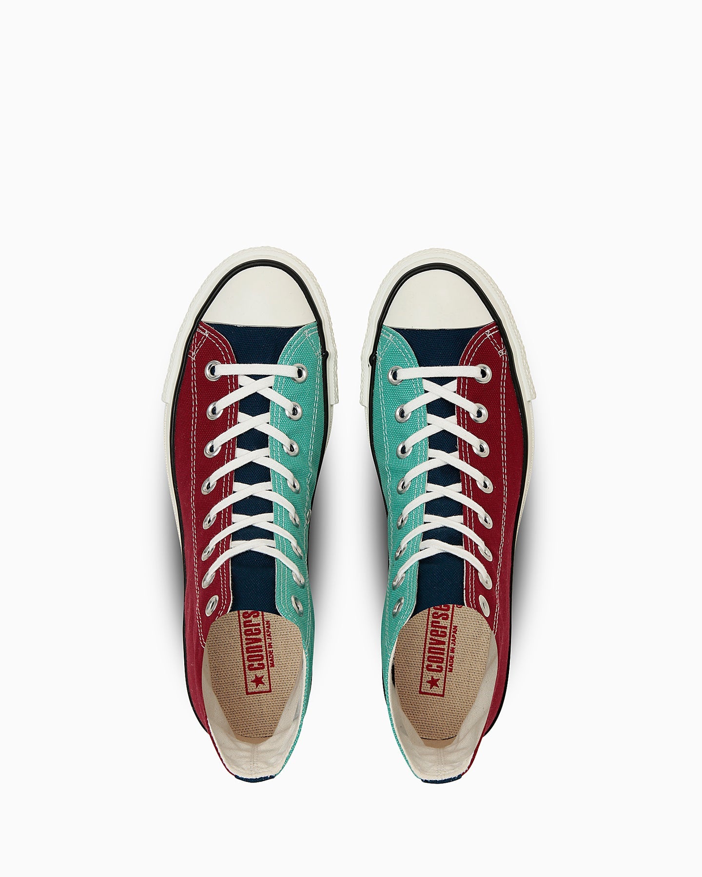 日本限定 CONVERSE CANVAS ALL STAR J HI 撞色高筒帆布鞋