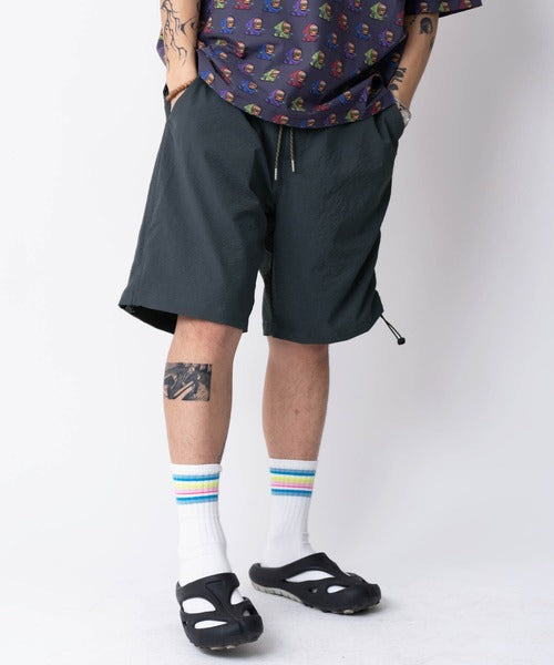 Gym Master ULGRID Seersucker Drawcord Shorts 抽繩休閒短褲