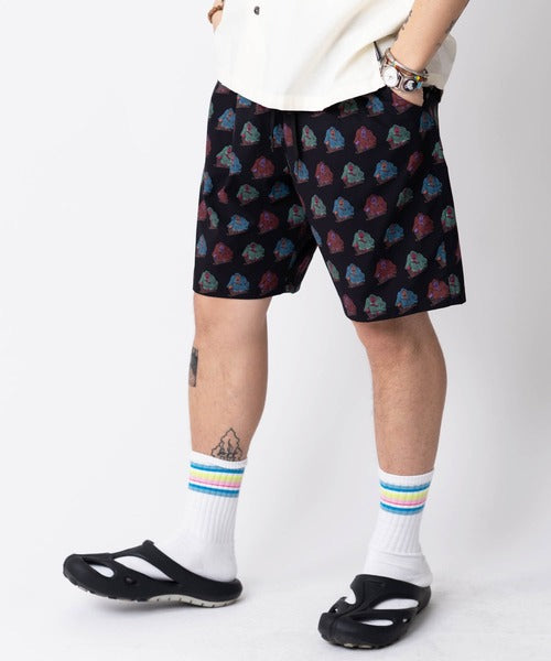 Gym Master UL-GRID Happy Paint Shorts 印花休閒短褲