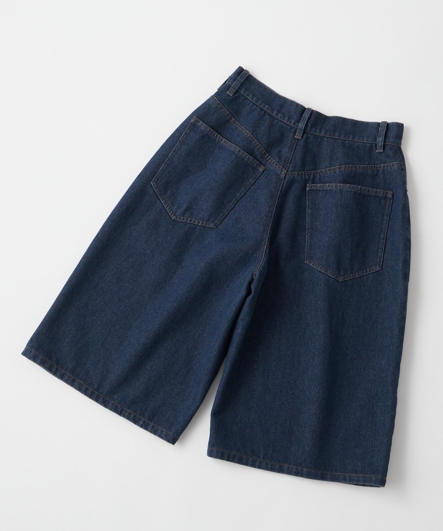 Unblend 雙層膝部牛仔短褲