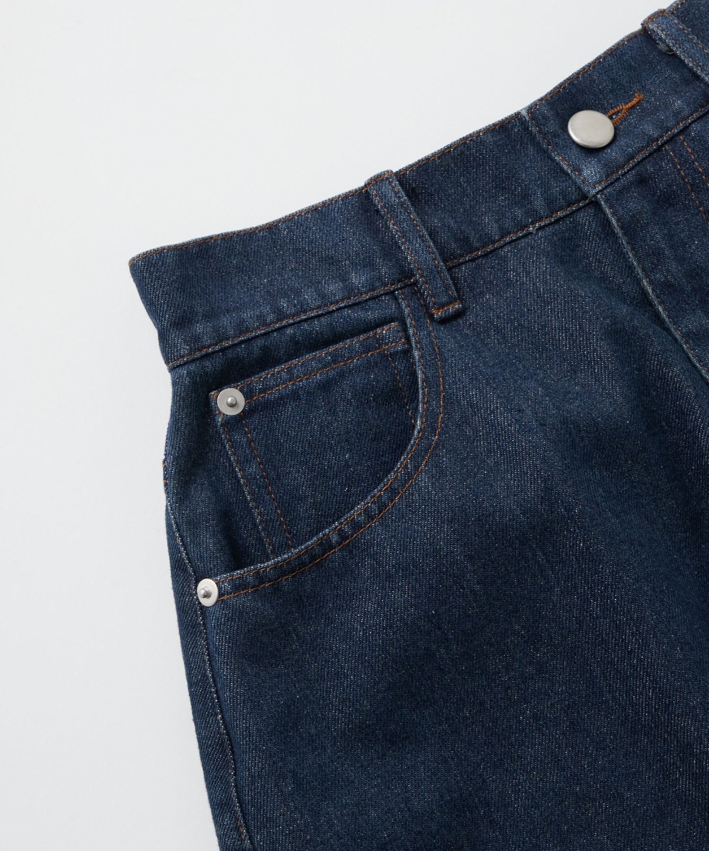 Unblend 雙層膝部牛仔短褲