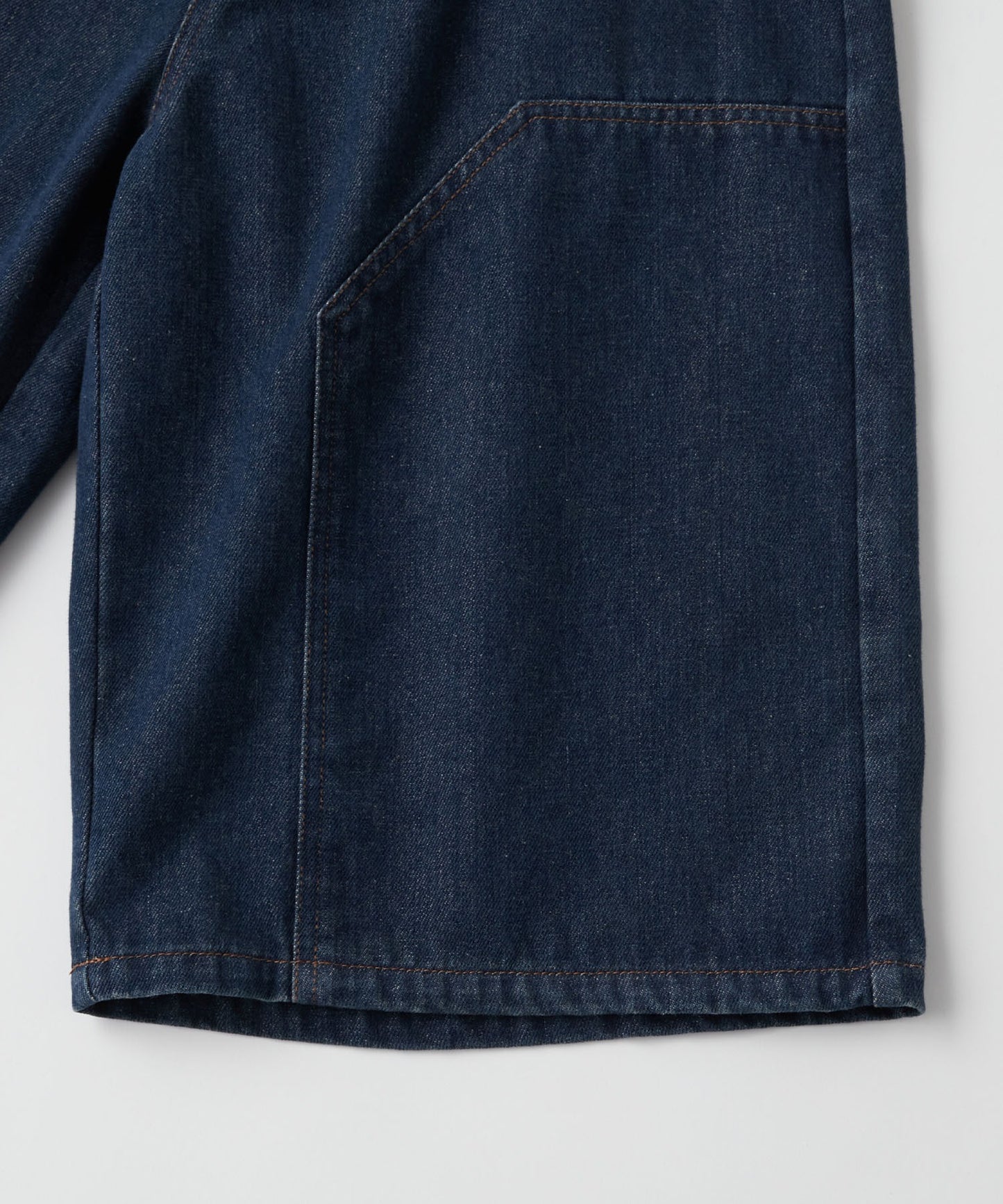 Unblend 雙層膝部牛仔短褲