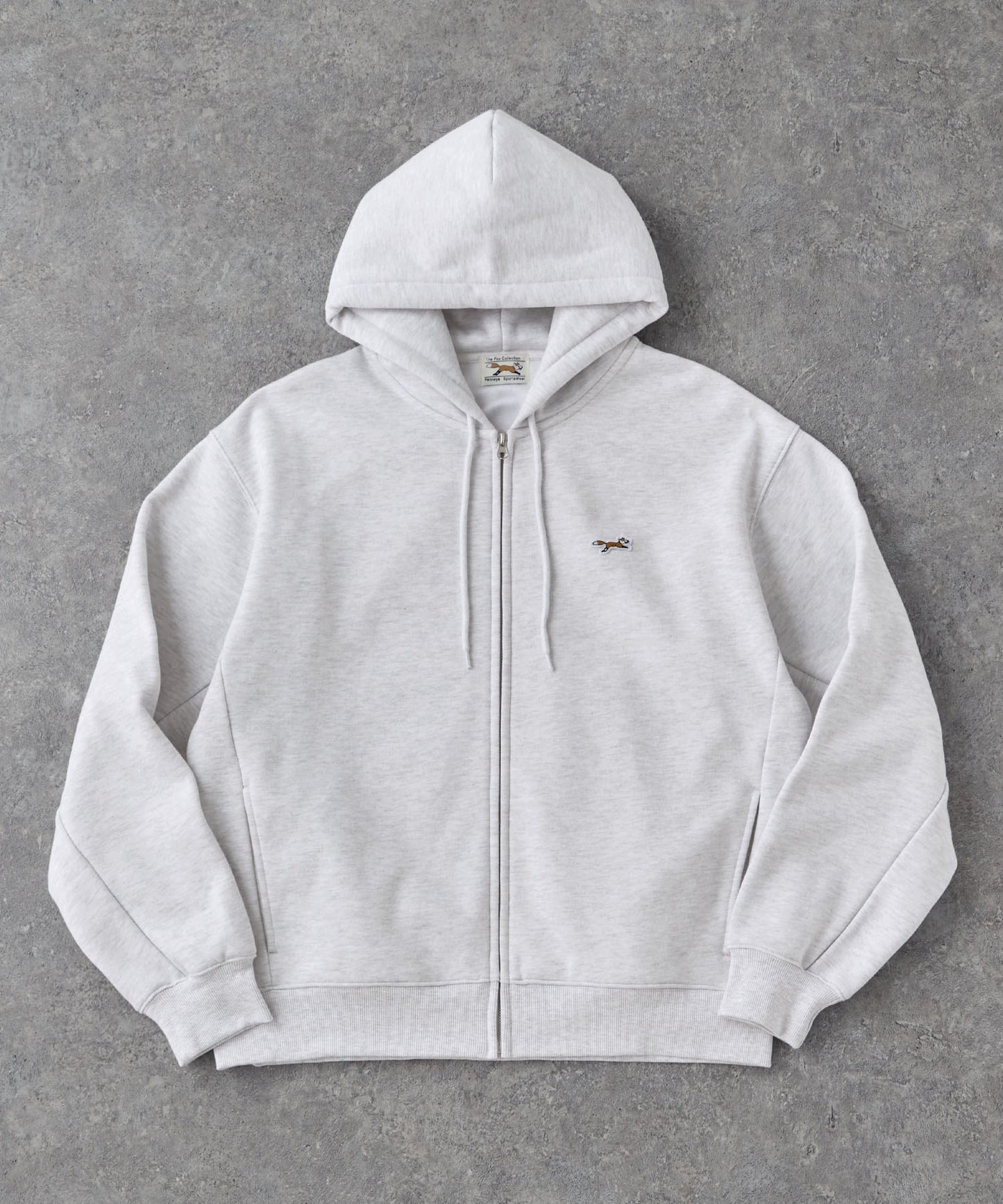 PENNEYS 限定 THE FOX 刺繡LOGO寬版拉鍊連帽外套