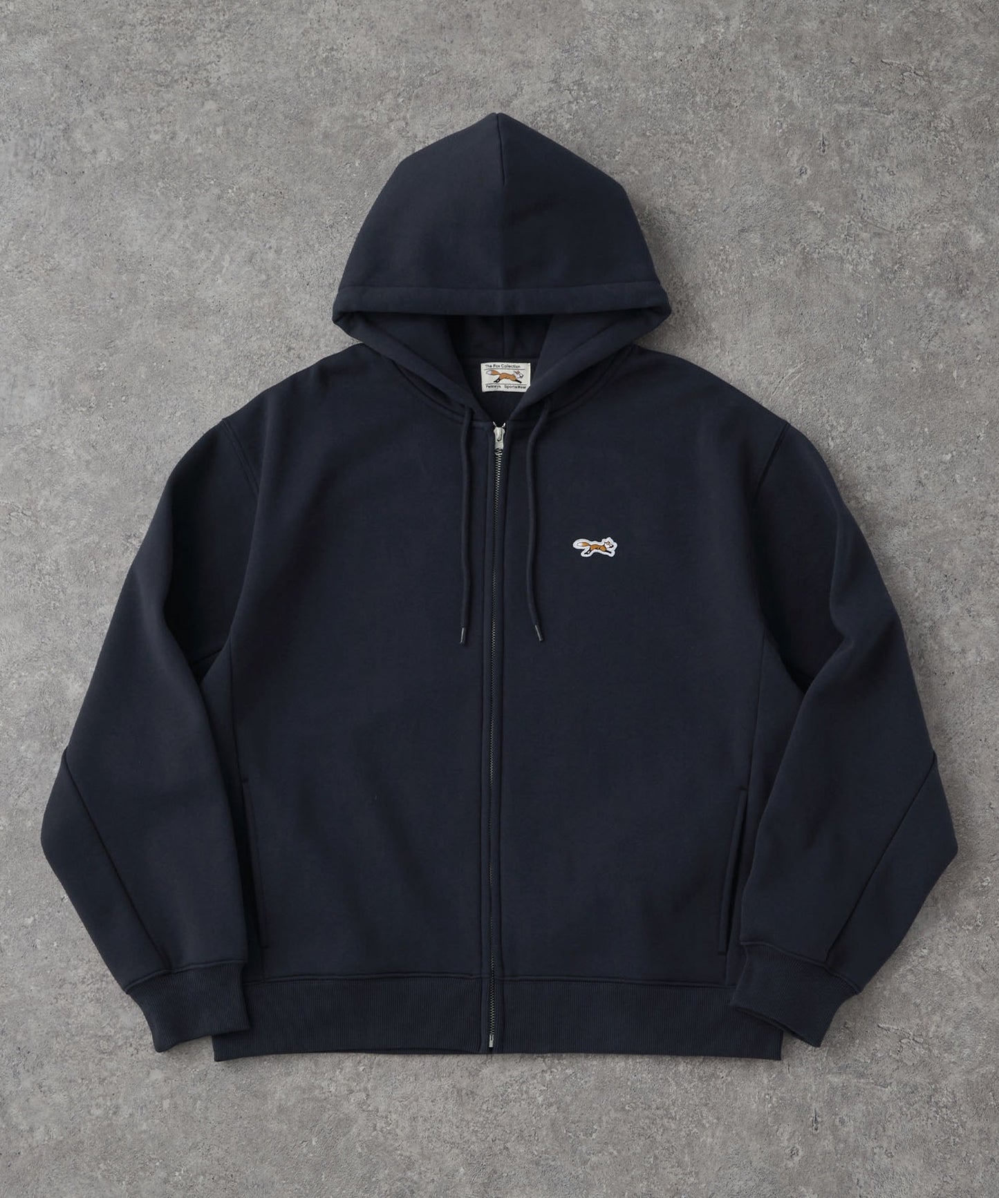 PENNEYS 限定 THE FOX 刺繡LOGO寬版拉鍊連帽外套