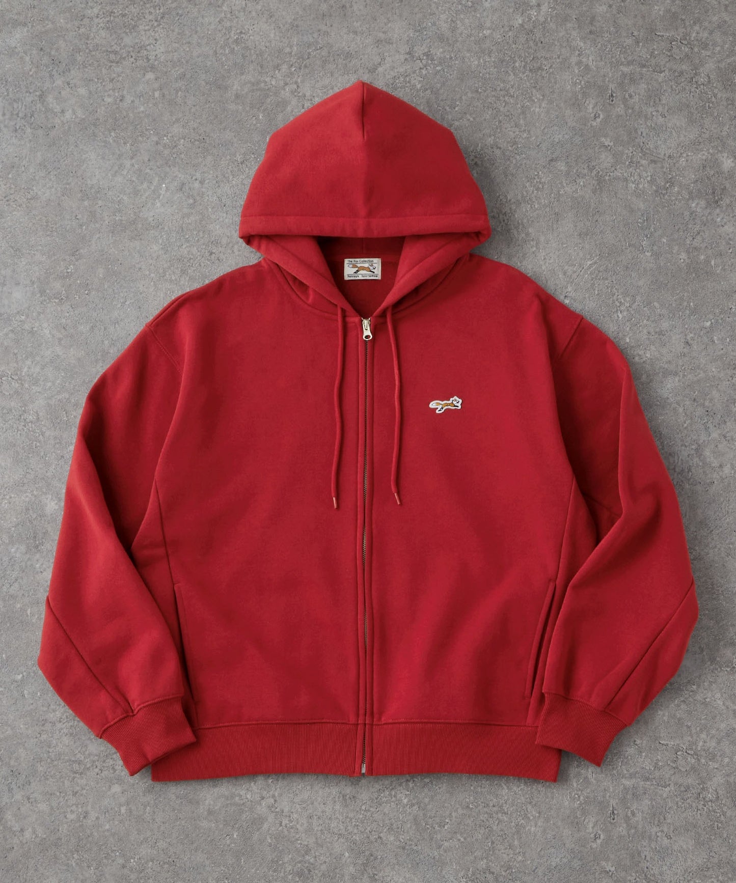 PENNEYS 限定 THE FOX 刺繡LOGO寬版拉鍊連帽外套