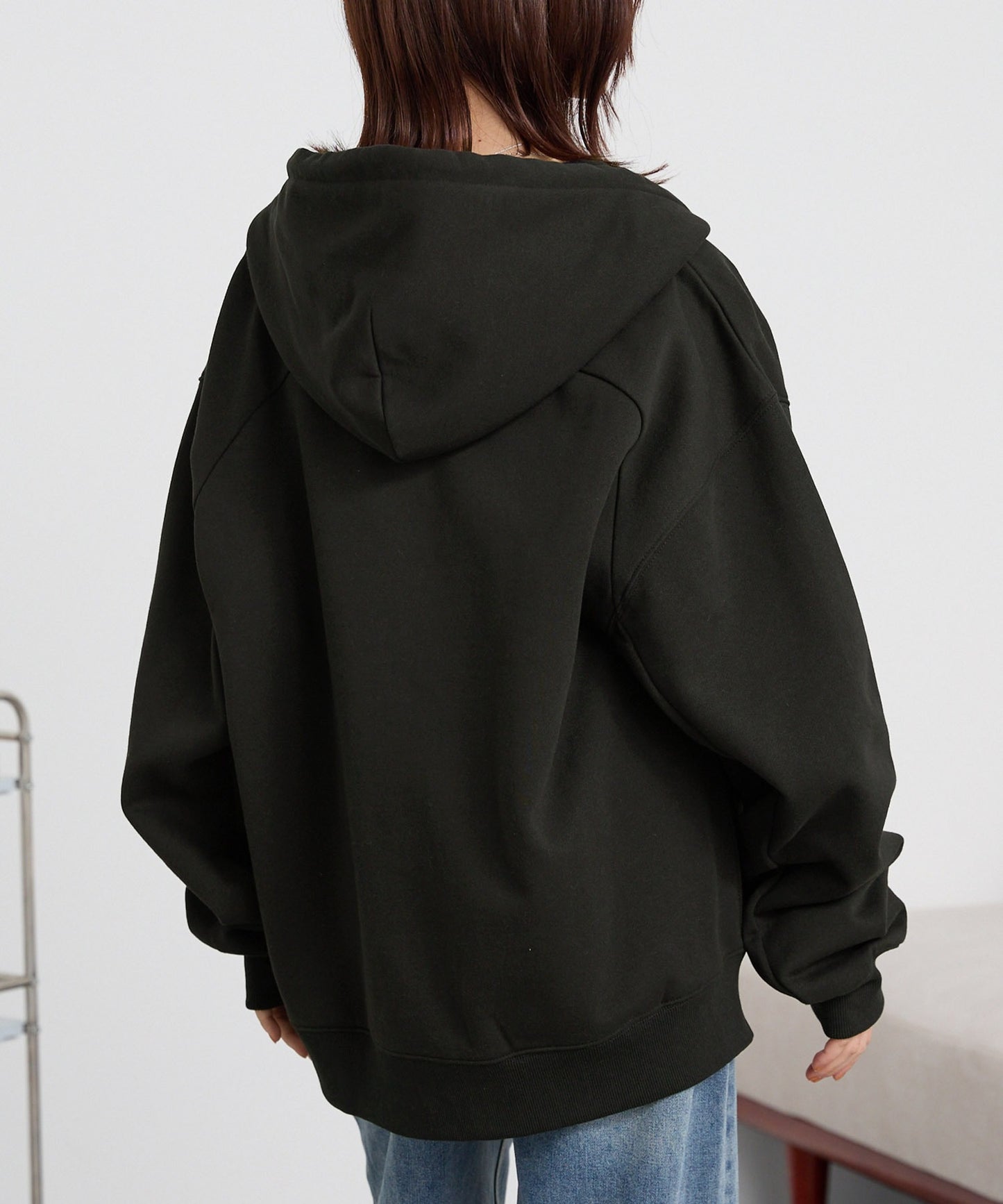 PENNEYS 限定 THE FOX 刺繡LOGO寬版拉鍊連帽外套