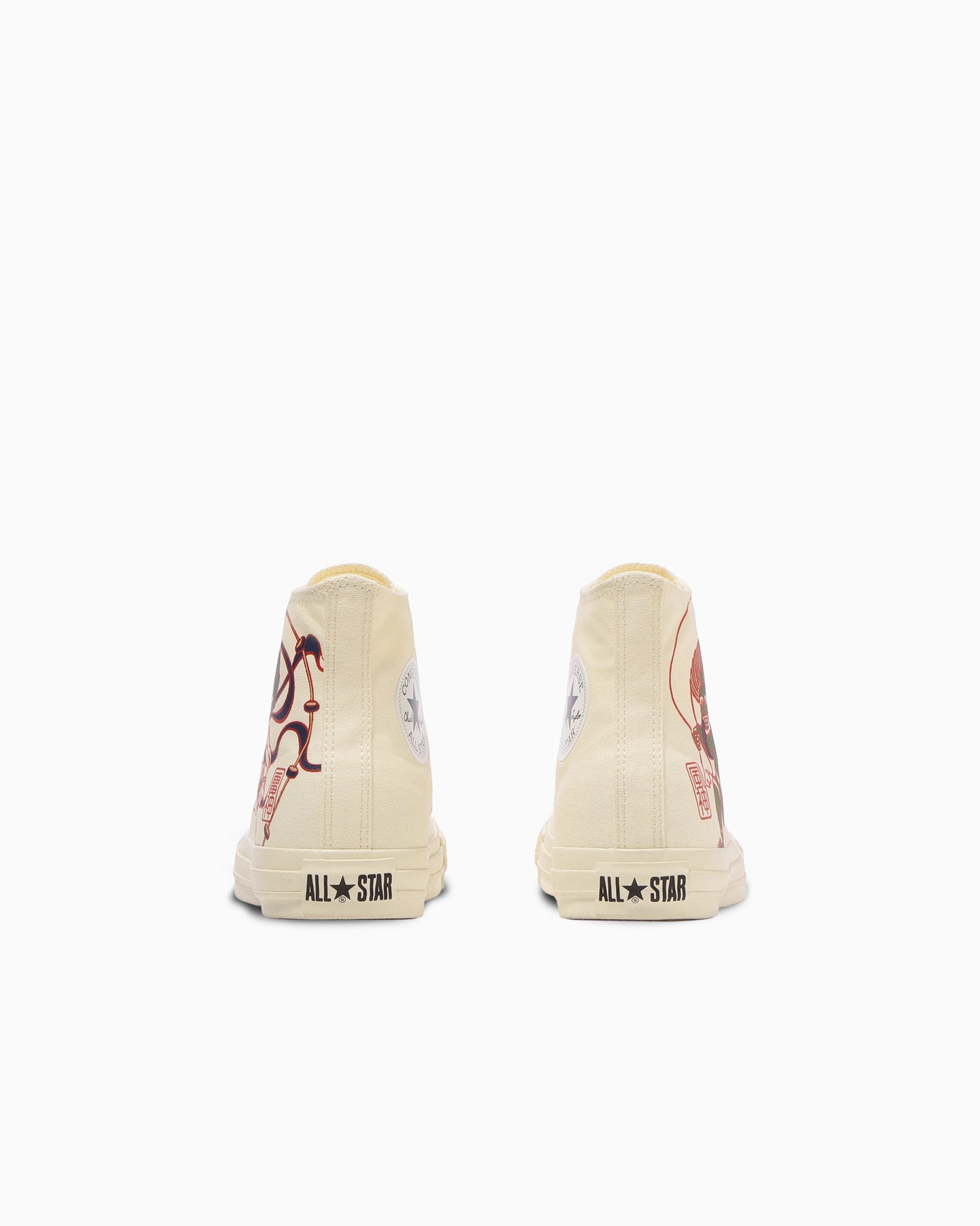 日本限定 CONVERSE ALL STAR FUJINRAIJIN HI 限定設計高筒帆布鞋
