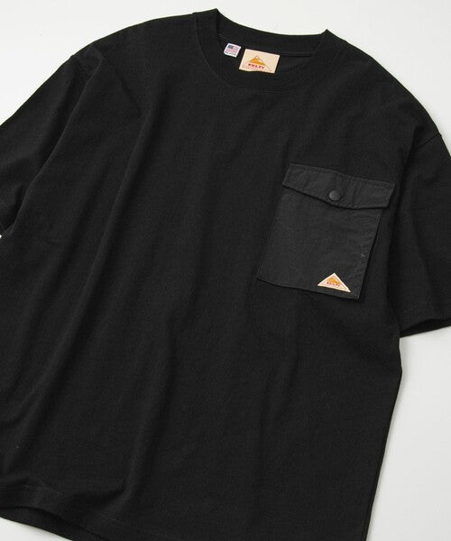 KELTY 限定 翻蓋口袋LOGO短袖T恤