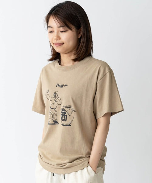 Gym Master 5.6oz Pass on Tee 印花短袖T恤