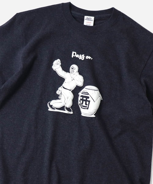 Gym Master 5.6oz Pass on Tee 印花短袖T恤