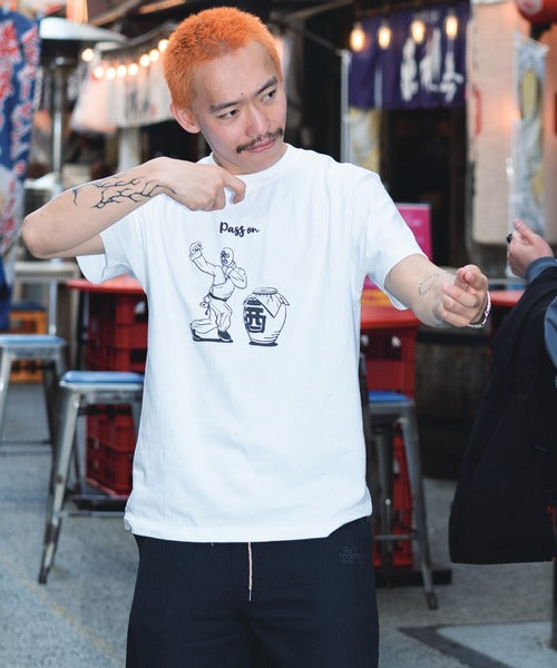 Gym Master 5.6oz Pass on Tee 印花短袖T恤