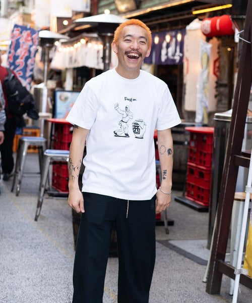 Gym Master 5.6oz Pass on Tee 印花短袖T恤