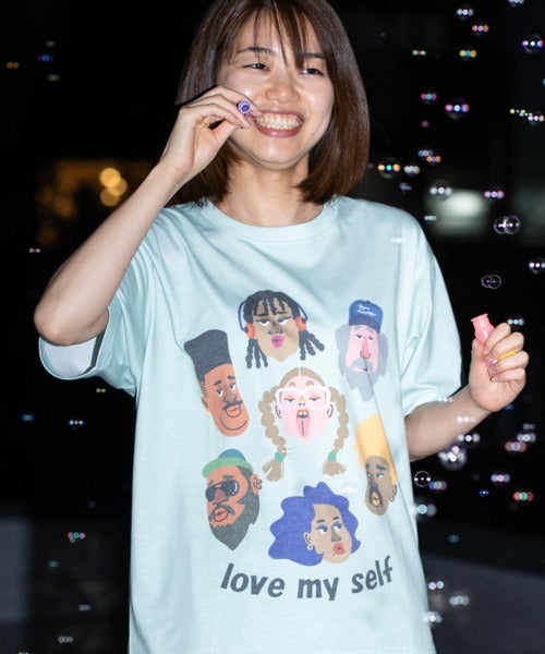Gym Master 5.8oz T/C Dry Love Myself Tee 印花短袖T恤