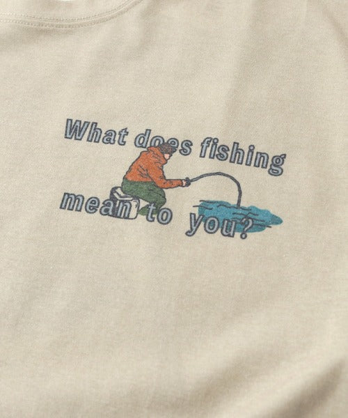 Gym Master 5.8oz T/C Dry Fishing is my life Tee 印花短袖T恤