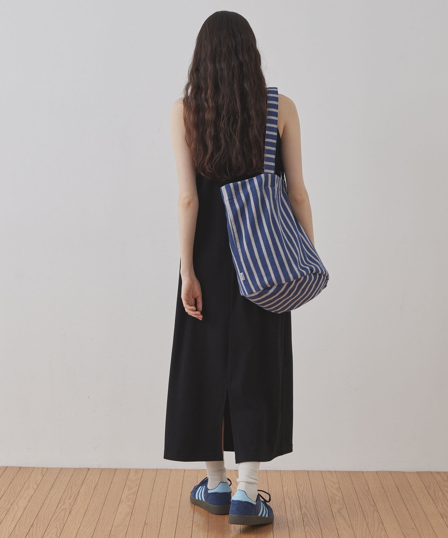 Unblend Pile Stripe Big Tote Bag 大容量托特包