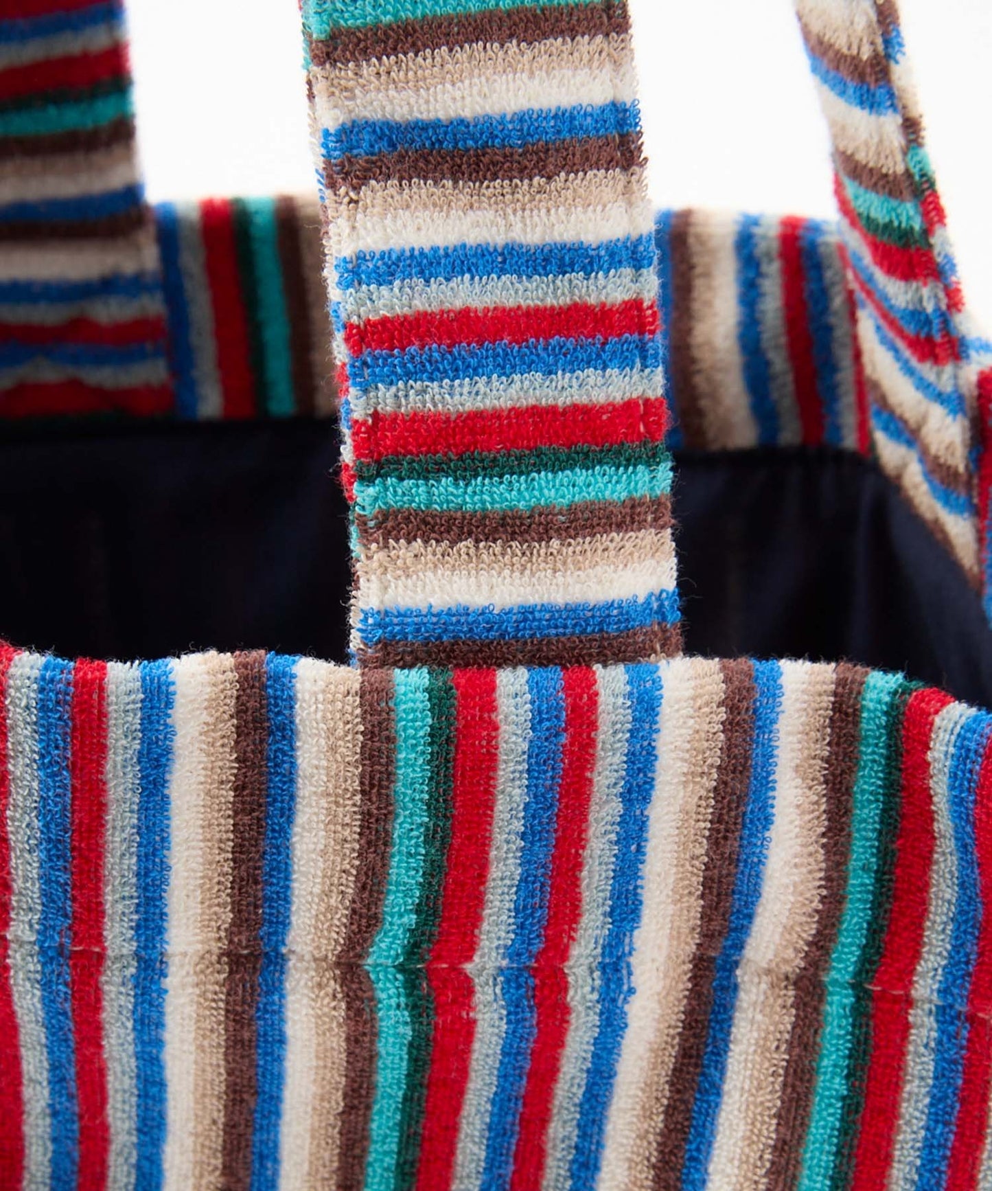 Unblend Pile Stripe Big Tote Bag 大容量托特包