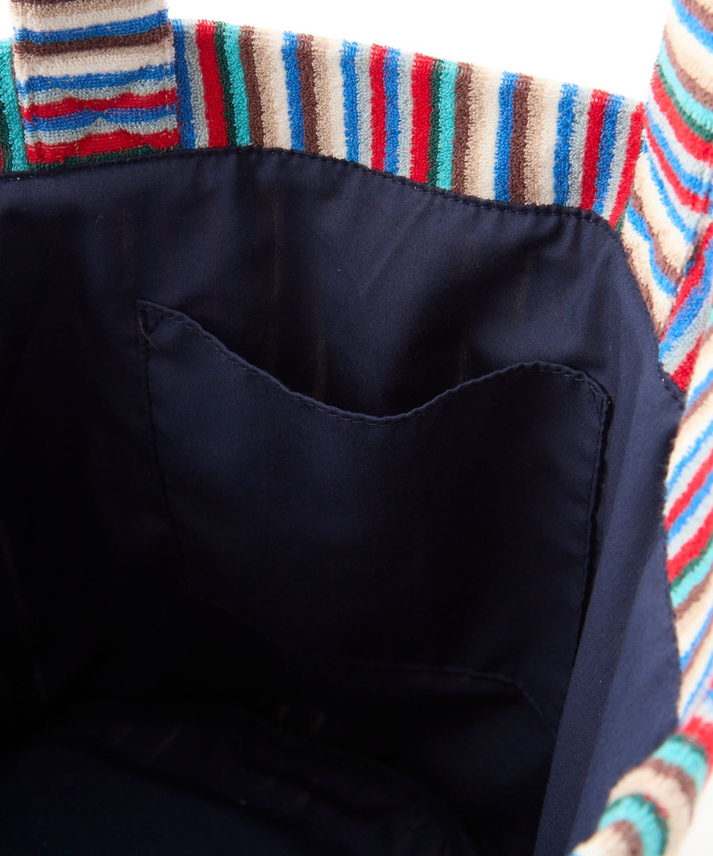 Unblend Pile Stripe Big Tote Bag 大容量托特包