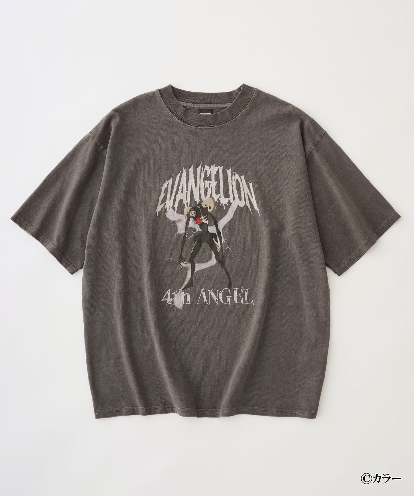 EVANGELION x MONO-MART 限定 復古刺繡圖案短袖T恤