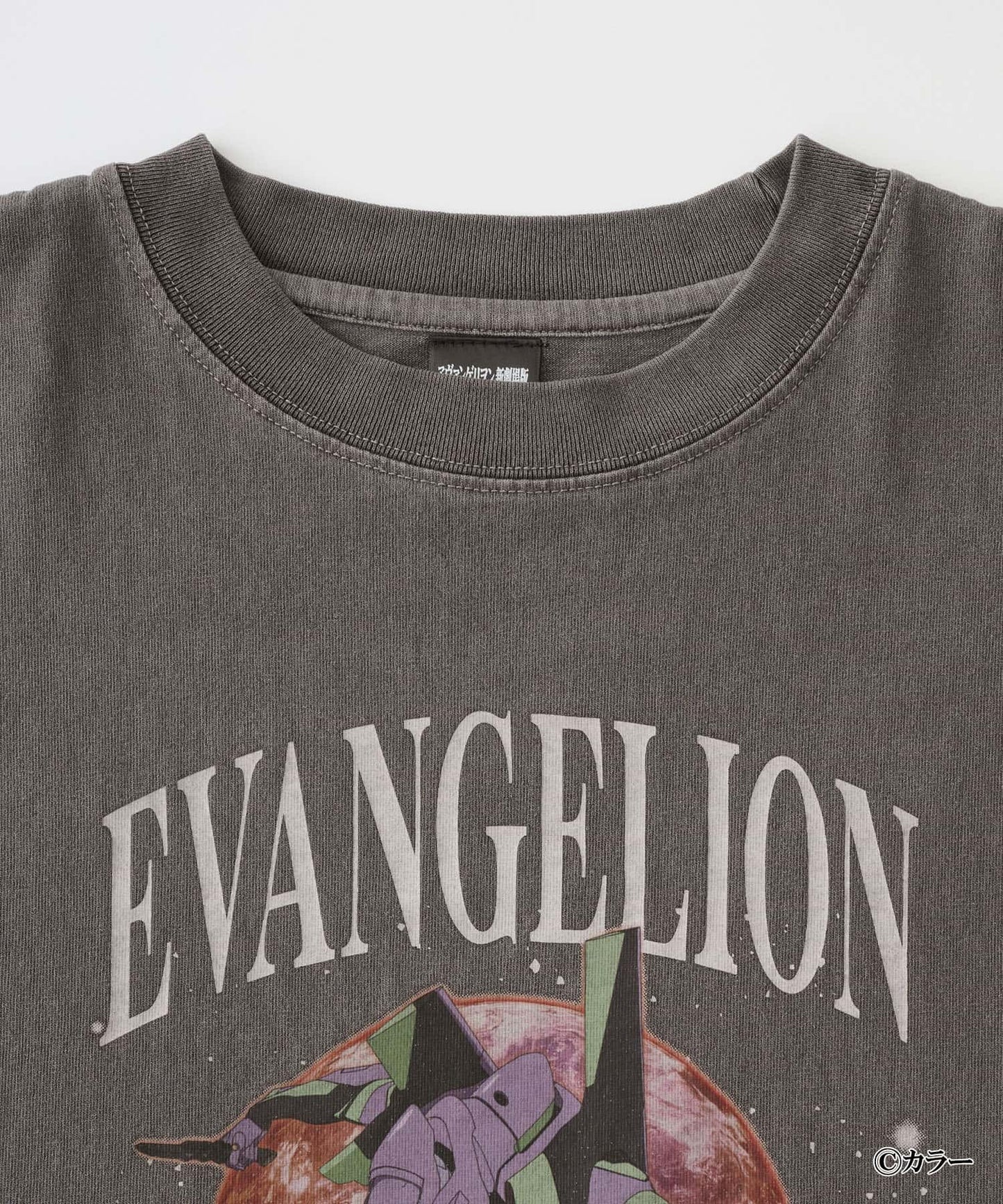 EVANGELION x MONO-MART 限定 復古刺繡圖案短袖T恤