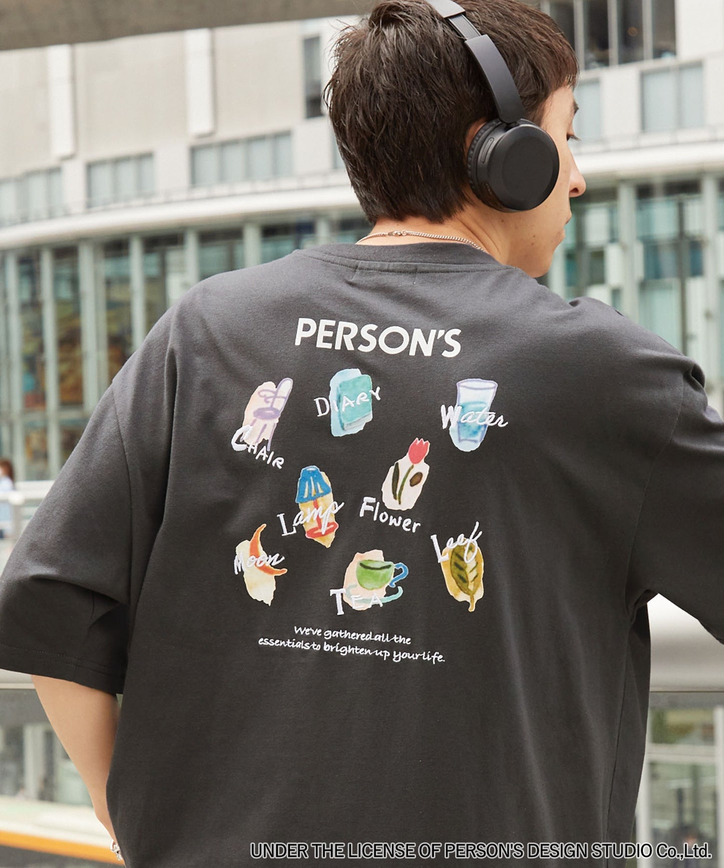 PERSON'S x MONO-MART 限定 印花短袖T恤