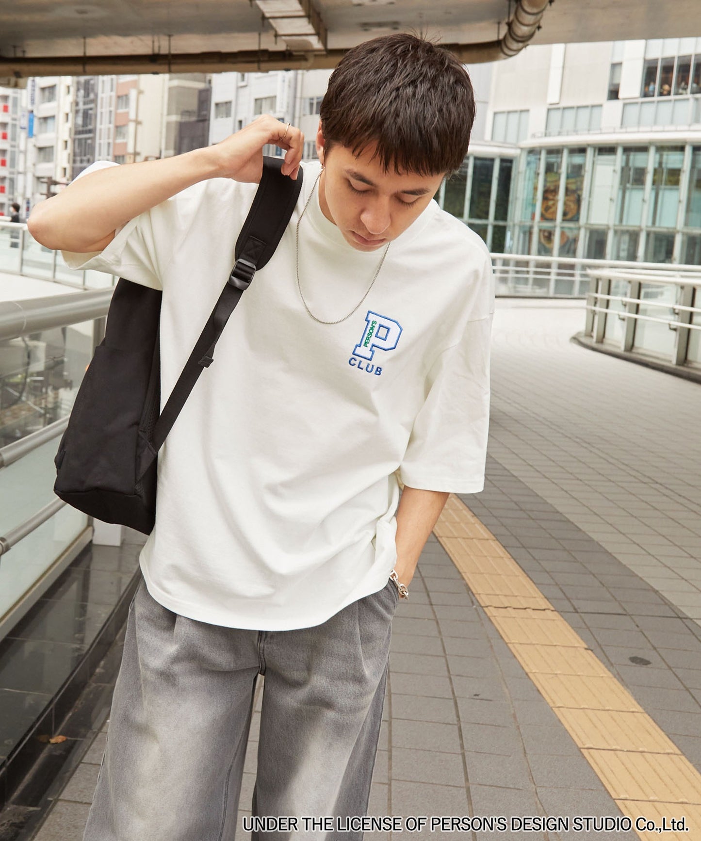 PERSON'S x MONO-MART 限定 印花短袖T恤