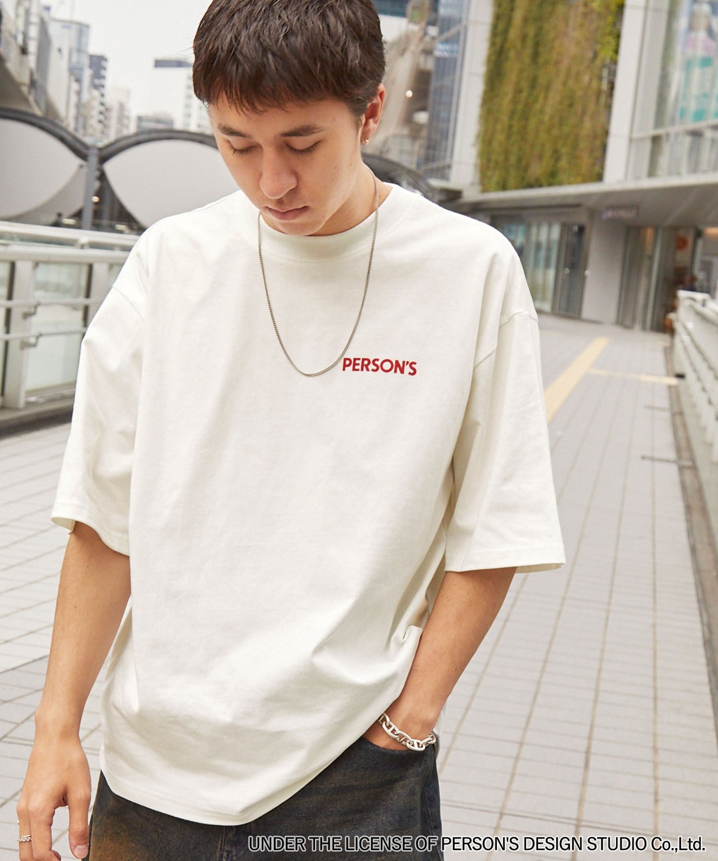 PERSON'S x MONO-MART 限定 印花短袖T恤