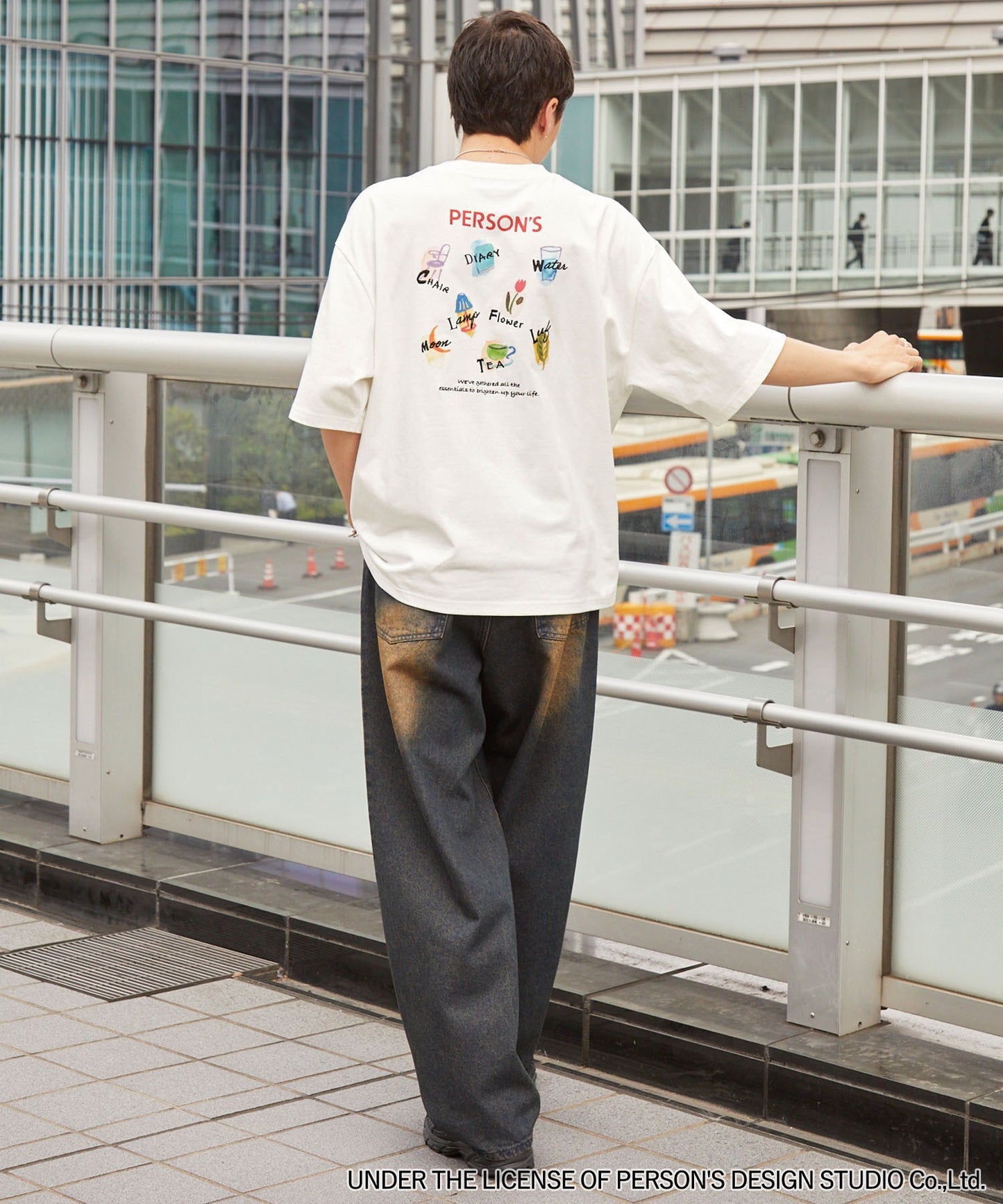 PERSON'S x MONO-MART 限定 印花短袖T恤