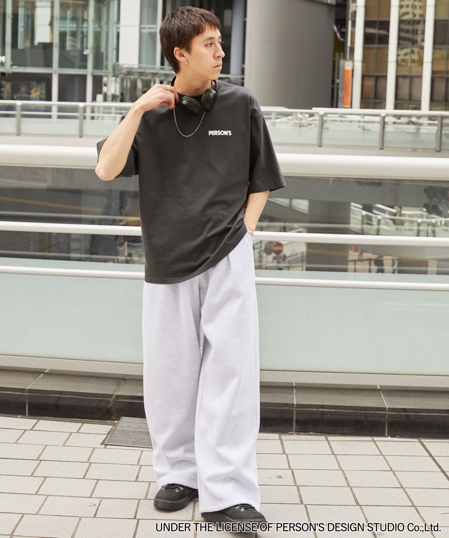 PERSON'S x MONO-MART 限定 印花短袖T恤