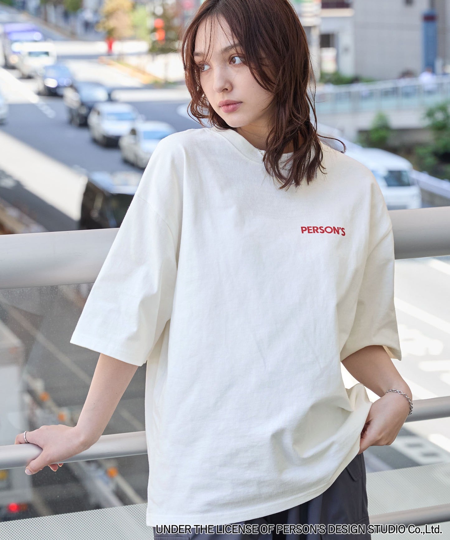PERSON'S x MONO-MART 限定 印花短袖T恤
