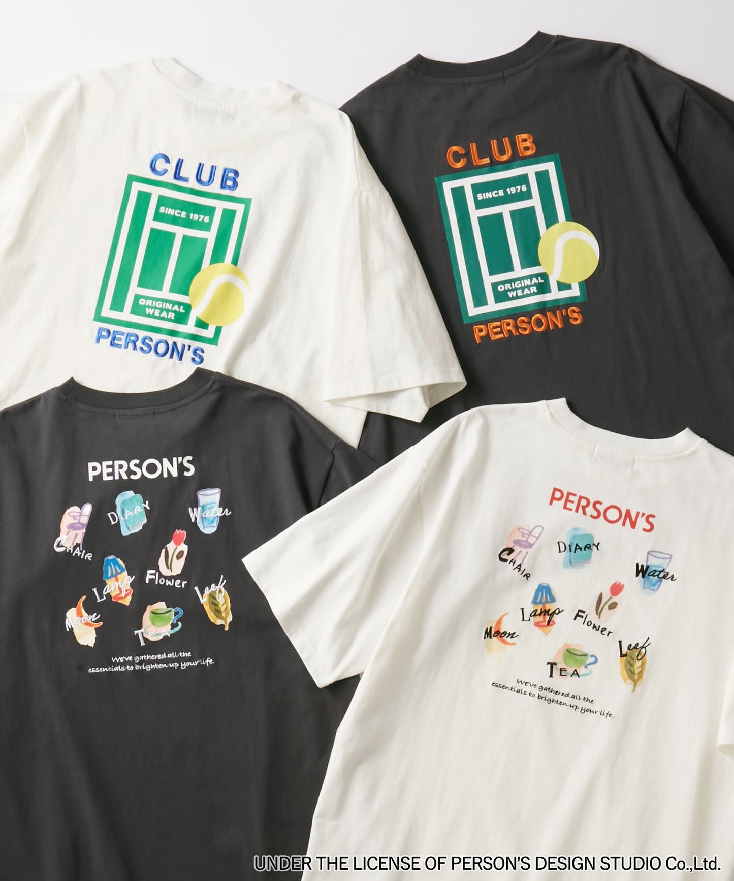 PERSON'S x MONO-MART 限定 印花短袖T恤