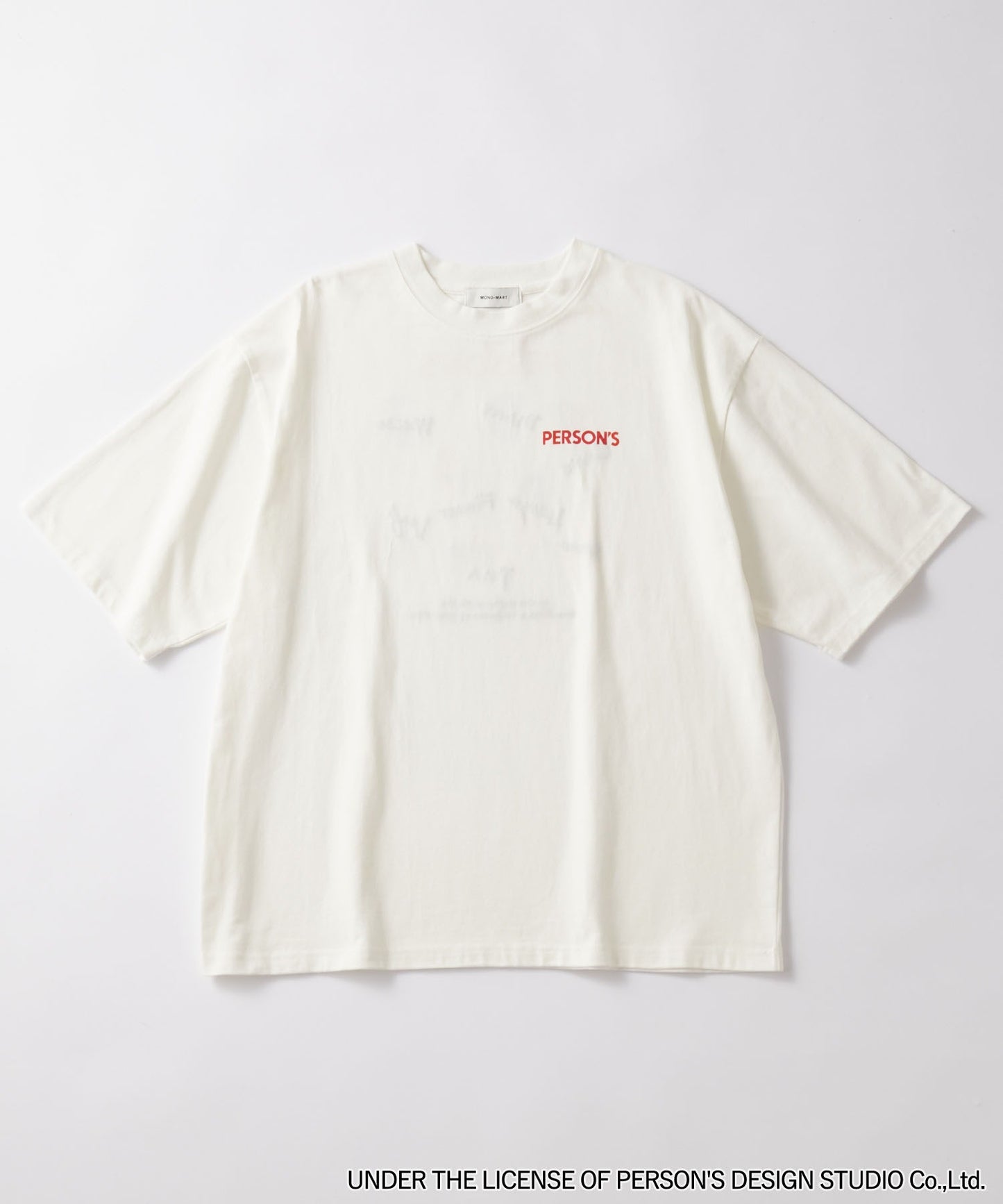 PERSON'S x MONO-MART 限定 印花短袖T恤