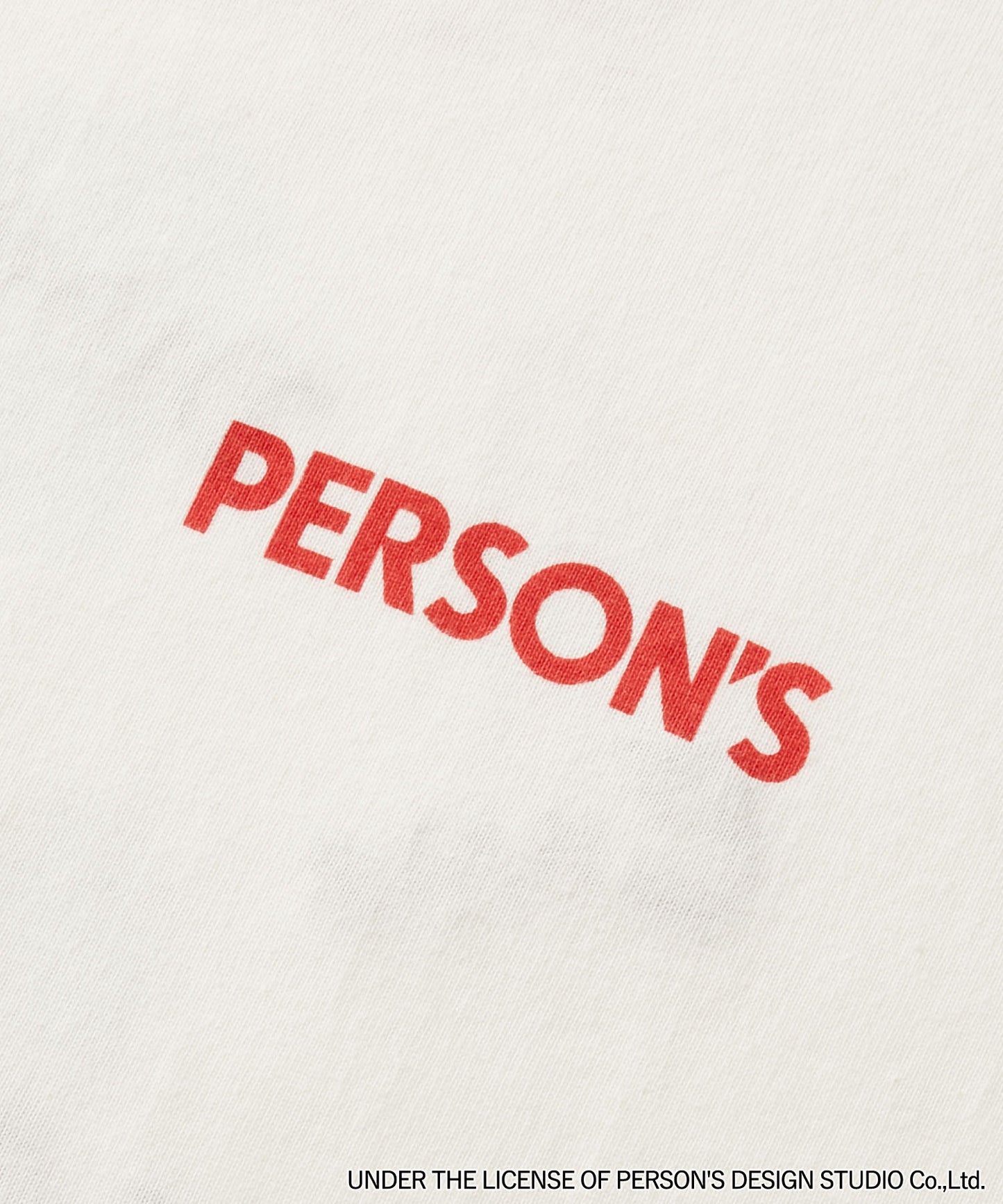 PERSON'S x MONO-MART 限定 印花短袖T恤