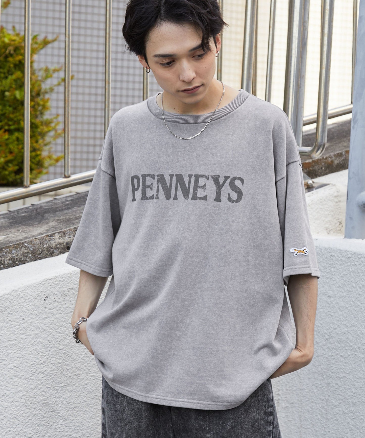PENNEYS THE FOX logo vintage shirt 復古狐狸刺繡LOGO短袖T恤