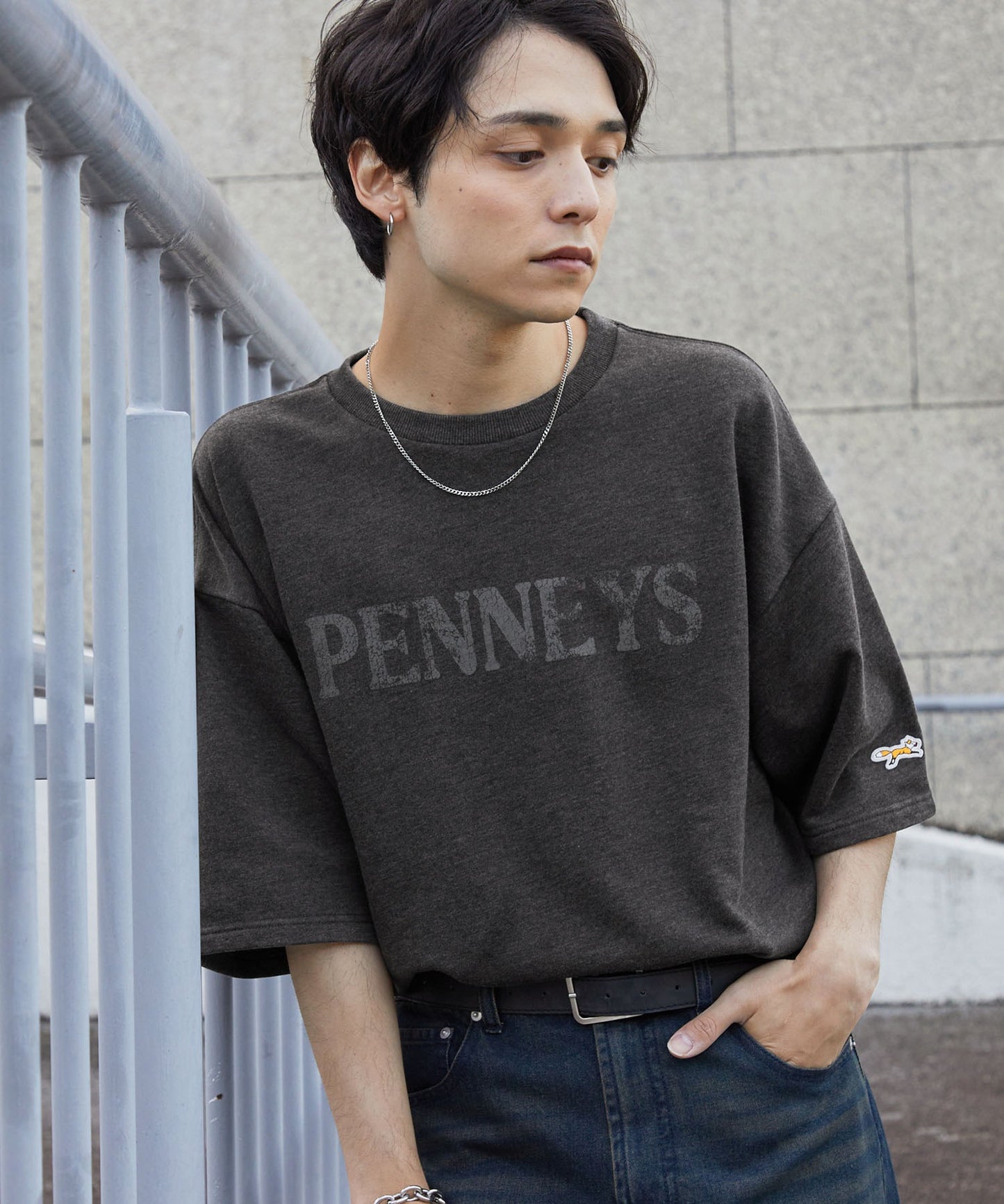 PENNEYS THE FOX logo vintage shirt 復古狐狸刺繡LOGO短袖T恤