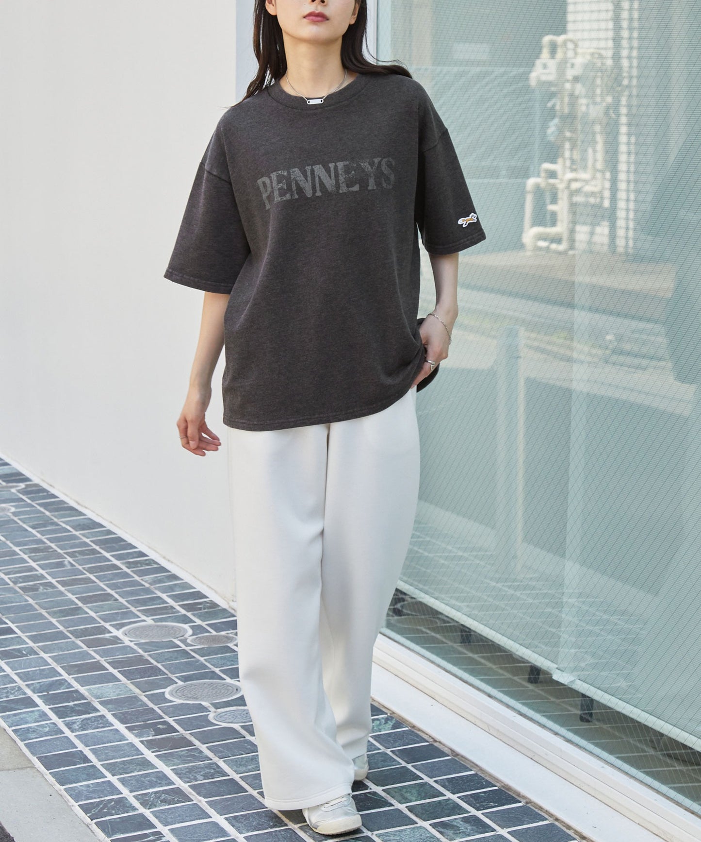 PENNEYS THE FOX logo vintage shirt 復古狐狸刺繡LOGO短袖T恤