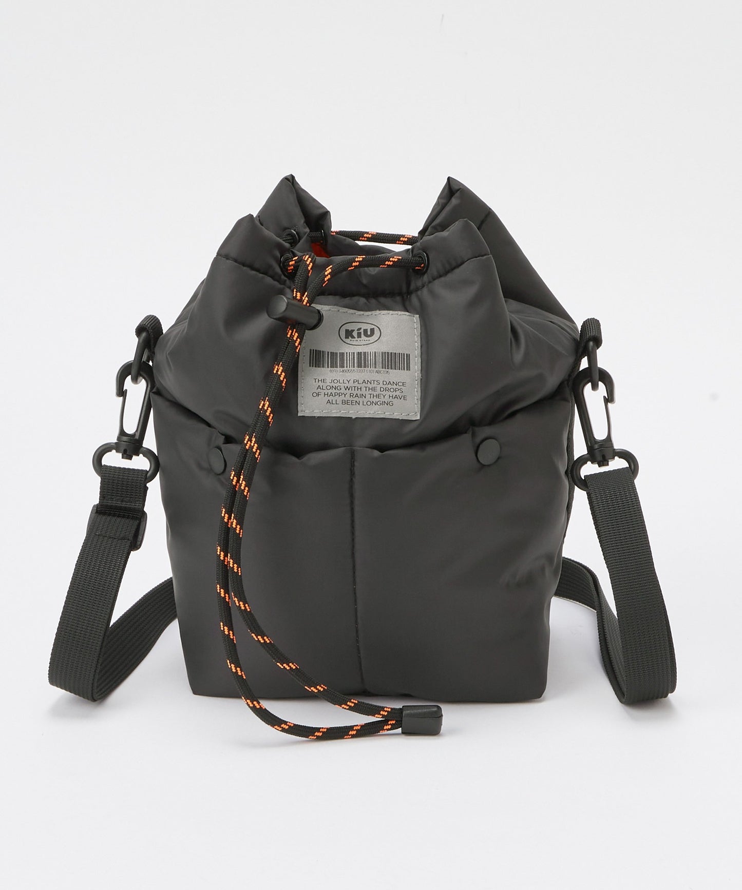 KiU 2WAY water repellent mini shoulder bag 防水抽繩斜背小包