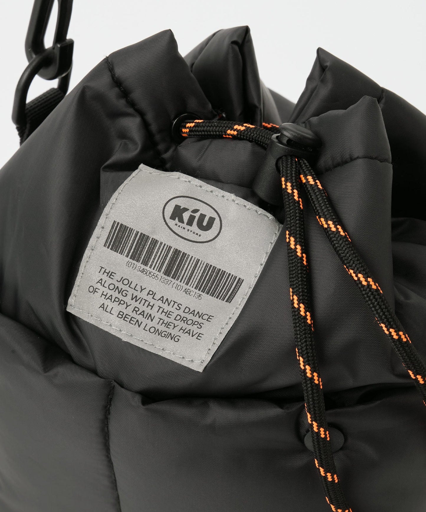 KiU 2WAY water repellent mini shoulder bag 防水抽繩斜背小包