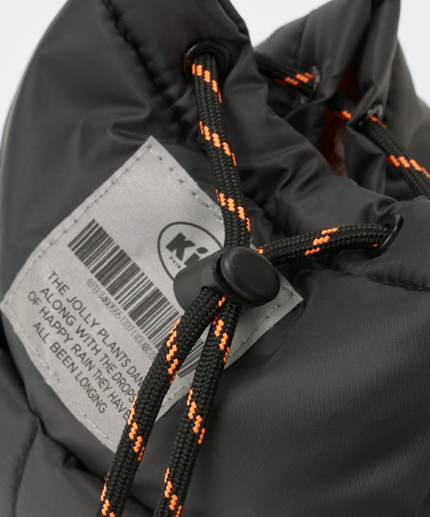 KiU 2WAY water repellent mini shoulder bag 防水抽繩斜背小包