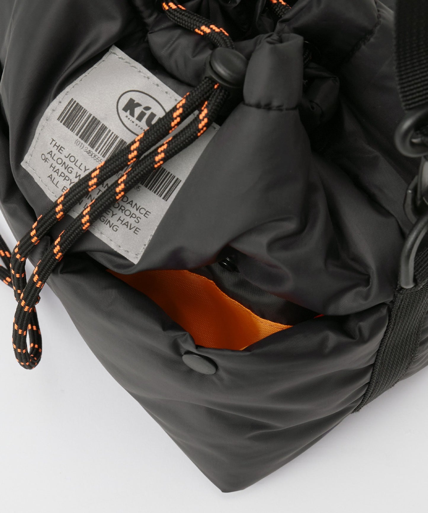KiU 2WAY water repellent mini shoulder bag 防水抽繩斜背小包