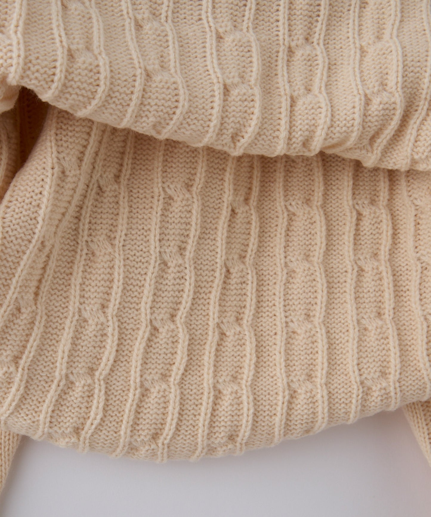 U.S. POLO ASSN. 刺繡LOGO 麻花針織衫